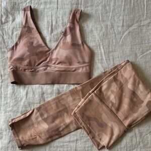 Pink Camp Work Out Set